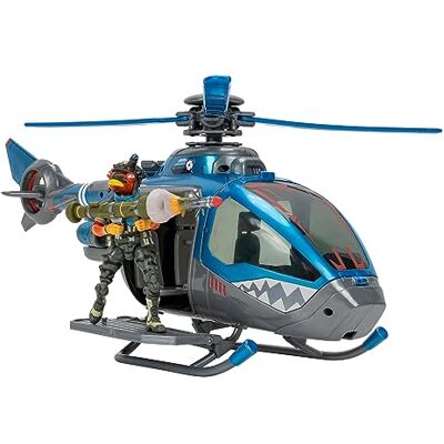 Jazwares Fortnite FNT1243 Choppa (Heli) (Sieben-Lackierung) 50 cm elektronischer Helikopter mit LED-Lichtern, Figur und Accessoires, offizielles Set Jazwares Fortnite FNT1243 Choppa (Heli) (Sieben-Lackierung) 50 cm elektronischer Helikopter mit LED-Lichtern, Figur und Accessoires, offizielles Set