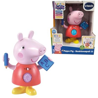 VTech Peppa Pig Reaktionsspaß Interaktives Lernspiel ab 3 VTech Peppa Pig Reaktionsspaß Interaktives Lernspiel ab 3
