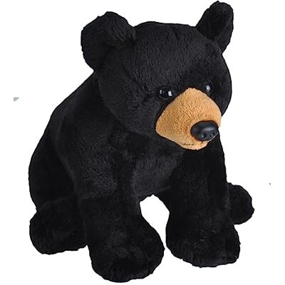 WILD REPUBLIC 23312 Schwarzbär Kuscheltier, Wild Calls Stofftier mit Originalsound, Plüschtier, 20 cm, Multi WILD REPUBLIC 23312 Schwarzbär Kuscheltier, Wild Calls Stofftier mit Originalsound, Plüschtier, 20 cm, Multi
