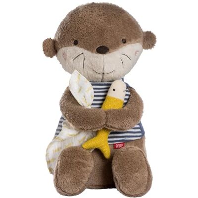 Fehn Kuscheltier Otter Theo XL – Großes Stofftier und Einschlafhilfe Fehn Kuscheltier Otter Theo XL – Großes Stofftier und Einschlafhilfe