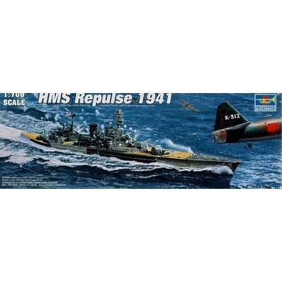Trumpeter HMS Repulse 1941 Modellflugzeug - Baukasten Trumpeter HMS Repulse 1941 Modellflugzeug - Baukasten