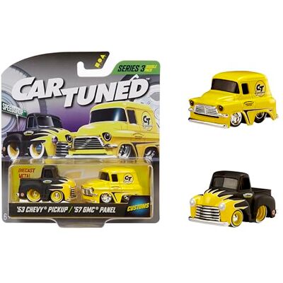 MGA Entertainment CarTuned 2-Pack Series 7 (Assorted) Wiegt über 40 Gramm, mit Echten Gummireifen und Metallkarosserie, für Sammler Gefertigt MGA Entertainment CarTuned 2-Pack Series 7 (Assorted) Wiegt über 40 Gramm, mit Echten Gummireifen und Metallkarosserie, für Sammler Gefertigt
