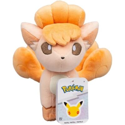 Jazwares Pokemon 8in Plush Pastel Vulpix 30th Ann. Jazwares Pokemon 8in Plush Pastel Vulpix 30th Ann.