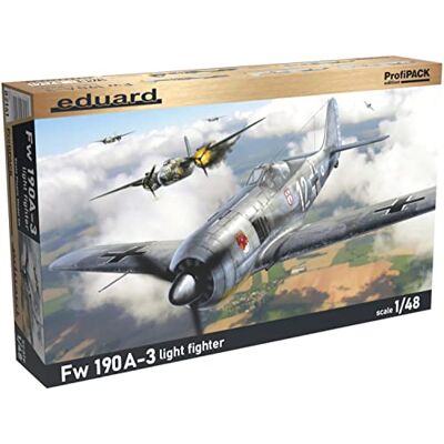 Eduard Fw 190A-3 Leichter Jäger Modellbausatz - Flugzeug - 1:48 Eduard Fw 190A-3 Leichter Jäger Modellbausatz - Flugzeug - 1:48