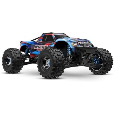 TRAXXAS MAXX Ultimate, 1/10 Monster-Truck, RC Fahrzeug, Aluminium & Stahl, Blau, Ferngesteuertes Auto, Offroad, Racing, TRX89087-4-BLUE TRAXXAS MAXX Ultimate, 1/10 Monster-Truck, RC Fahrzeug, Aluminium & Stahl, Blau, Ferngesteuertes Auto, Offroad, Racing, TRX89087-4-BLUE