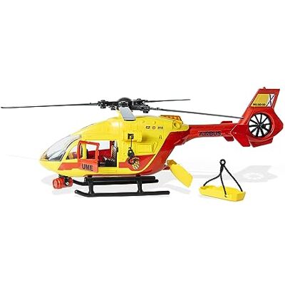 Dickie Toys UME Rettungshubschrauber 36cm, Spielzeug Hubschrauber, Propeller an Seil, Licht und Ton, Trage, Spielzeug Kinder Mädchen ab 3 Jahren (203716024SI5) Dickie Toys UME Rettungshubschrauber 36cm, Spielzeug Hubschrauber, Propeller an Seil, Licht und Ton, Trage, Spielzeug Kinder Mädchen ab 3 Jahren (203716024SI5)