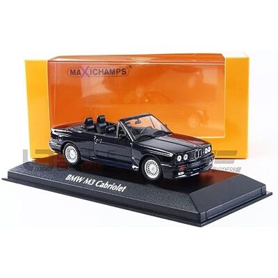 Minichamps MAXICHAMPS 940020330-1:43 BMW M3 Cabriolet (E30) -1988 Blau Metallic Sammlerstück Miniaturauto blau Minichamps MAXICHAMPS 940020330-1:43 BMW M3 Cabriolet (E30) -1988 Blau Metallic Sammlerstück Miniaturauto blau