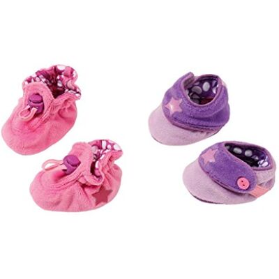 Zapf Creation 822098 Baby Born, Schuhe(Rosa/Lila) Zapf Creation 822098 Baby Born, Schuhe(Rosa/Lila)
