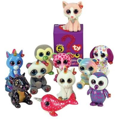 TY Mini Boo's Collectibles Series 5 Surprise Steingutfiguren, Sortiert 1 Stück TY Mini Boo's Collectibles Series 5 Surprise Steingutfiguren, Sortiert 1 Stück