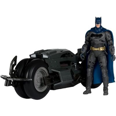 McFarlane The Flash DC Multiverse Vehicle Batcycle with Batman McFarlane The Flash DC Multiverse Vehicle Batcycle with Batman