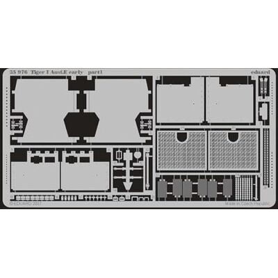 Eduard EDP35976 Photoetch Set, versch Eduard EDP35976 Photoetch Set, versch