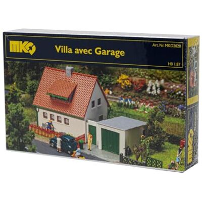 JOUEF MKD Modernes europäisches Haus mit Garage – Modellbausatz MKD2020 JOUEF MKD Modernes europäisches Haus mit Garage – Modellbausatz MKD2020