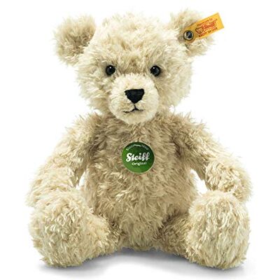 Steiff Kuscheltier Teddies for Tomorrow Anton Teddybär, Süßes Stofftier mit Kunststoffaugen, Kinder, Jungen & Mädchen, Plüschtier 30 cm, Beige, 023026 Steiff Kuscheltier Teddies for Tomorrow Anton Teddybär, Süßes Stofftier mit Kunststoffaugen, Kinder, Jungen & Mädchen, Plüschtier 30 cm, Beige, 023026