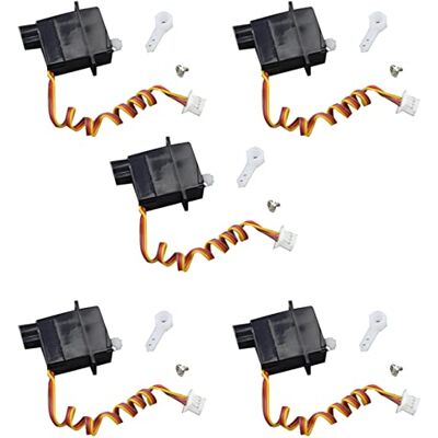 MULOUTSPO 5X 1,9 G Kunststoff Servo für V966 V911S V977 V930 V931 XK K110 K124 A600 A430 A800 RC Hubschrauber Teile Zubehör MULOUTSPO 5X 1,9 G Kunststoff Servo für V966 V911S V977 V930 V931 XK K110 K124 A600 A430 A800 RC Hubschrauber Teile Zubehör