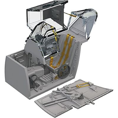 Eduard Sprue Brothers 1:48 Brassin Print – Bf109F Cockpit (EDU Kit), EDU648876 Eduard Sprue Brothers 1:48 Brassin Print – Bf109F Cockpit (EDU Kit), EDU648876