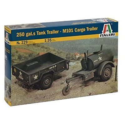 Italeri 510000229-1:35 Gal.S Tank Trailer mit M101 Kargo Italeri 510000229-1:35 Gal.S Tank Trailer mit M101 Kargo