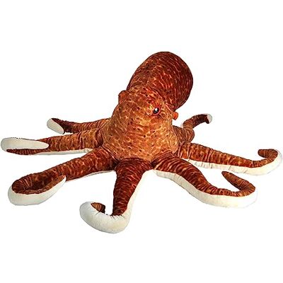 WILD REPUBLIC 23056 Plüsch Oktopus, Cuddlekins Jumbo Kuscheltier, Stofftier 76 cm, Multi, Krake WILD REPUBLIC 23056 Plüsch Oktopus, Cuddlekins Jumbo Kuscheltier, Stofftier 76 cm, Multi, Krake