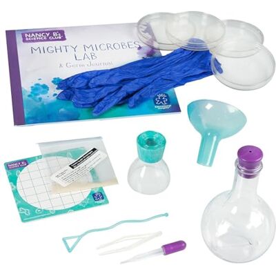 Educational Insights Learning Resources Nancy B's Science Club Starke Mikroben – Labor und Keime-Journal: Wissenschaftsset, Mikrobiologie, Experimentieren, Labortechniken für Kinder ab 8 Jahren Educational Insights Learning Resources Nancy B's Science Club Starke Mikroben – Labor und Keime-Journal: Wissenschaftsset, Mikrobiologie, Experimentieren, Labortechniken für Kinder ab 8 Jahren