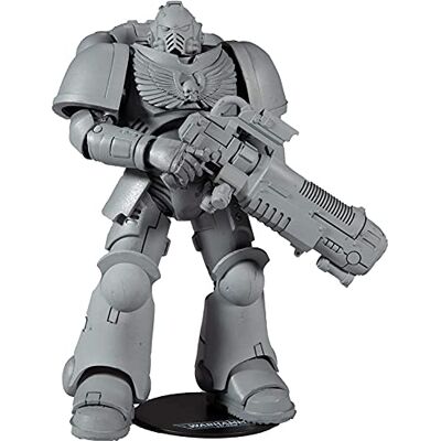 McFarlane Toys, Warhammer 40000 Primaris Space Marine Hellblaster Actionfigur mit 22 beweglichen Teilen, mehrfarbige Sammelfigur Warhammer Figur mit Sammlerständer Basis ab 12 Jahren McFarlane Toys, Warhammer 40000 Primaris Space Marine Hellblaster Actionfigur mit 22 beweglichen Teilen, mehrfarbige Sammelfigur Warhammer Figur mit Sammlerständer Basis ab 12 Jahren