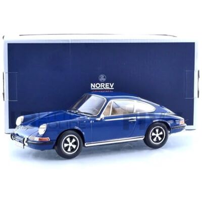Norev Porsche 911 S 1969 Blue 1:18 Miniatur, 187647 Norev Porsche 911 S 1969 Blue 1:18 Miniatur, 187647
