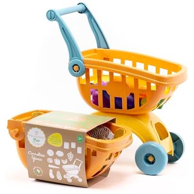 ODS Bio-Maisonelle, Einkaufswagen für Kinder, mit Obst, Gemüse und Schachteln, nachhaltig aus Biokunststoff, 31 x 19 x 17 cm, Altersempfehlung + 2 Jahre ODS Bio-Maisonelle, Einkaufswagen für Kinder, mit Obst, Gemüse und Schachteln, nachhaltig aus Biokunststoff, 31 x 19 x 17 cm, Altersempfehlung + 2 Jahre