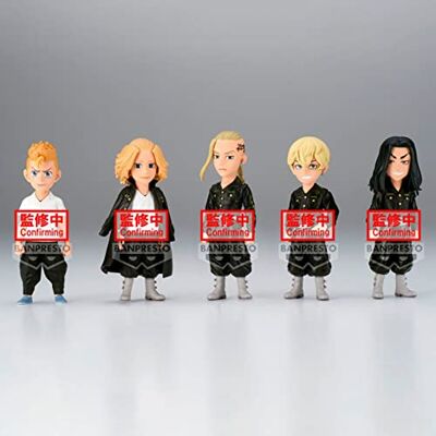 Banpresto Figur World Collectable Tokyo Revengers Vol.1 7cm Surtido, 137822 Banpresto Figur World Collectable Tokyo Revengers Vol.1 7cm Surtido, 137822