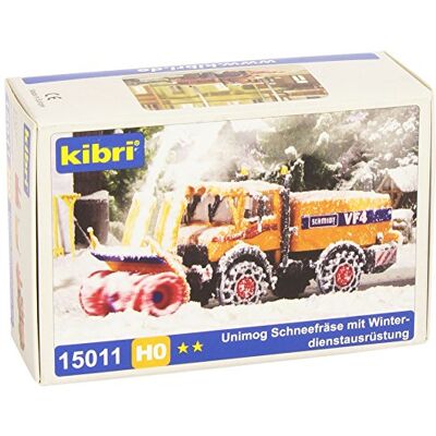 Kibri 15011 H0 Unimog Schneefräse mit Winterdienstausrüstung Kibri 15011 H0 Unimog Schneefräse mit Winterdienstausrüstung