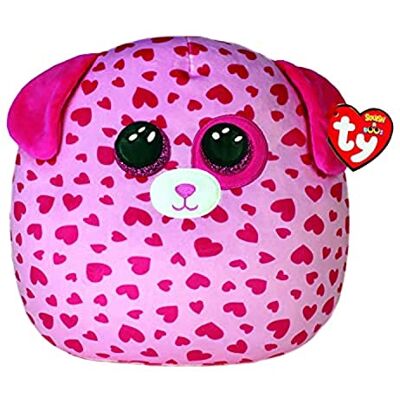 TY Squish a Boo Rosa Hund Tickle 31 cm, 2008302, Pink TY Squish a Boo Rosa Hund Tickle 31 cm, 2008302, Pink