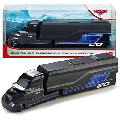 Disney Cars Jackson Storm Hauler Transporter Pixar Cars LKW Truck im Maßstab 1 : 55 Disney Cars Jackson Storm Hauler Transporter Pixar Cars LKW Truck im Maßstab 1 : 55