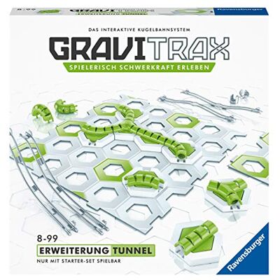 Ravensburger GraviTrax Kugelbahn Erweiterung Tunnel 27614, für Kinder ab 8 Jahren und Erwachsene Ravensburger GraviTrax Kugelbahn Erweiterung Tunnel 27614, für Kinder ab 8 Jahren und Erwachsene