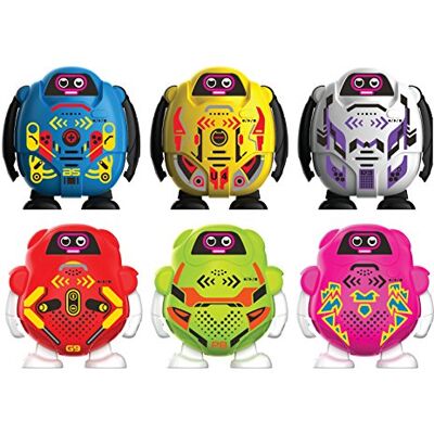 SilverLit Ycoo by Talkibot 9 cm Roboter Stimmmodifikator mit 3 verschiedenen Effekten – Spielzeug mit Berührungssensor – erhältlich in 6 Farben SilverLit Ycoo by Talkibot 9 cm Roboter Stimmmodifikator mit 3 verschiedenen Effekten – Spielzeug mit Berührungssensor – erhältlich in 6 Farben