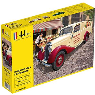 heller Classic 80736 MERCEDES 170 V 'Lieferwagen', 79 Teile heller Classic 80736 MERCEDES 170 V 'Lieferwagen', 79 Teile