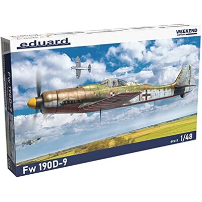 Eduard EDK84102 Kit 1:48 Weekend-Fw 190D-9, unlackiert Eduard EDK84102 Kit 1:48 Weekend-Fw 190D-9, unlackiert