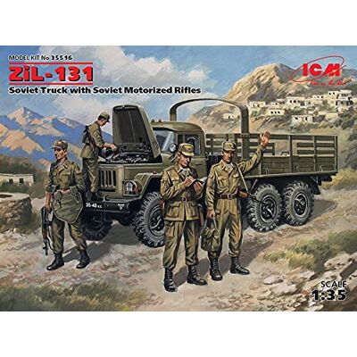ICM 035516-1/35 ZIL 131 Plastikmodellbausatz ICM 035516-1/35 ZIL 131 Plastikmodellbausatz