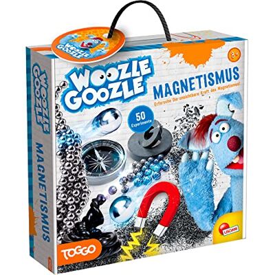 Lisciani Woozle Goozle Magnetismus Experimentierkasten ab 7 Jahren Wissenschaftsset 50 Versuche mit Magneten und Zubehör Anziehung und Abstoßung entdecken Allein oder zu zweit spielbar Lisciani Woozle Goozle Magnetismus Experimentierkasten ab 7 Jahren Wissenschaftsset 50 Versuche mit Magneten und Zubehör Anziehung und Abstoßung entdecken Allein oder zu zweit spielbar