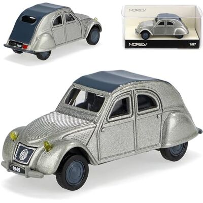 Norev Citroen 2cv 2 Cv Grau 1/87 Modellauto Model Auto Norev Citroen 2cv 2 Cv Grau 1/87 Modellauto Model Auto