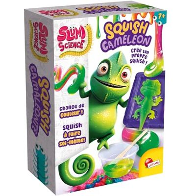 Liscianigiochi Lisciani – SLUMI Science Pocket – Squishy Chamäleon – Wissenschaftliches Experimentier-Set für Kinder ab 6 Jahren – DIY-Kreation Chamäleon Thermoreaktiv – Aktivität Chemie Kinder – Spielzeug Squishy Liscianigiochi Lisciani – SLUMI Science Pocket – Squishy Chamäleon – Wissenschaftliches Experimentier-Set für Kinder ab 6 Jahren – DIY-Kreation Chamäleon Thermoreaktiv – Aktivität Chemie Kinder – Spielzeug Squishy