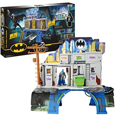 Spin Master DC Batman 3-in-1-Batcave Zweiseitiges Spielset mit 10cm großer Batman-Actionfigur und umfangreichem Spielmaterial Spin Master DC Batman 3-in-1-Batcave Zweiseitiges Spielset mit 10cm großer Batman-Actionfigur und umfangreichem Spielmaterial