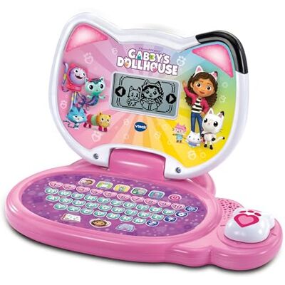 VTech Gabby's Dollhouse Lernlaptop QWERTZ-Tastatur, 3-6 Jahre VTech Gabby's Dollhouse Lernlaptop QWERTZ-Tastatur, 3-6 Jahre