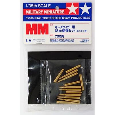 TAMIYA 300035166-1:35 WWII Deutsche Projektil Königstiger, 88 mm TAMIYA 300035166-1:35 WWII Deutsche Projektil Königstiger, 88 mm