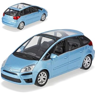 Norev Citroen C4 Picasso Blau 1. Generation 2006-2013 1/43 Modell Auto Norev Citroen C4 Picasso Blau 1. Generation 2006-2013 1/43 Modell Auto