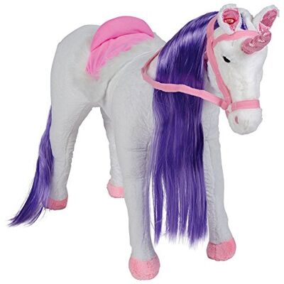 Happy People Einhorn Plüschspielzeug mit Soundfunktion Happy People Einhorn Plüschspielzeug mit Soundfunktion