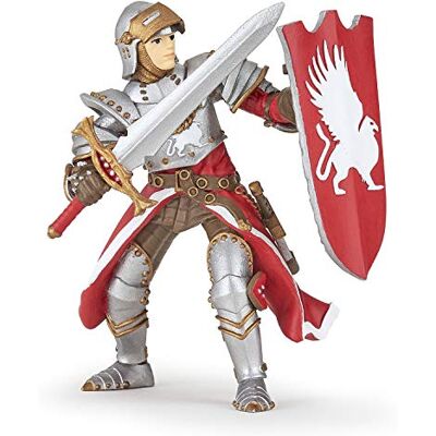 Papo Realistische Greifenritter-Figur, Fantasy-Kollektion, ab 3 Jahren Kreatives Spiel in einer mittelalterlichen Fantasiewelt 7 x 5 x 8.5 cm handbemalt Sammlerstück Geschenk für Kinder Papo Realistische Greifenritter-Figur, Fantasy-Kollektion, ab 3 Jahren Kreatives Spiel in einer mittelalterlichen Fantasiewelt 7 x 5 x 8.5 cm handbemalt Sammlerstück Geschenk für Kinder