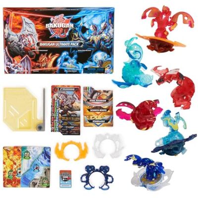 Takara Bakugan Ultimate 6er-Pack - Anpassbare Dreh-Action-Figuren Takara Bakugan Ultimate 6er-Pack - Anpassbare Dreh-Action-Figuren
