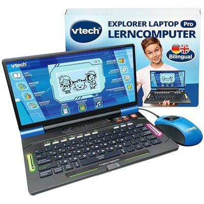 VTech Explorer Laptop Pro – Lerncomputer mit 164 Spielen VTech Explorer Laptop Pro – Lerncomputer mit 164 Spielen