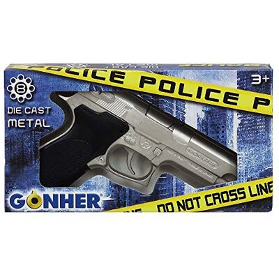Gonher R45 Police 8 Schuss Pistole aus Metall Spielzeugpistole Gonher R45 Police 8 Schuss Pistole aus Metall Spielzeugpistole