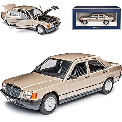 Norev 183821 Mercedes 190 E (1982) Smoke Silver. L.E. 1:18 Norev 183821 Mercedes 190 E (1982) Smoke Silver. L.E. 1:18
