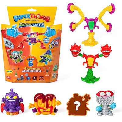 Mutant Battle - Pack 6 - Helden, Schurken & Exoskelette Mutant Battle - Pack 6 - Helden, Schurken & Exoskelette