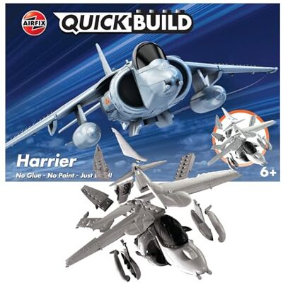 Airfix QUICKBUILD Harrier Modellbausatz Airfix QUICKBUILD Harrier Modellbausatz