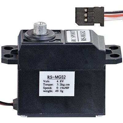 SPEED Standard Servo RS-MGS2 Futaba Stecker RC Sport Servo SPEED Standard Servo RS-MGS2 Futaba Stecker RC Sport Servo